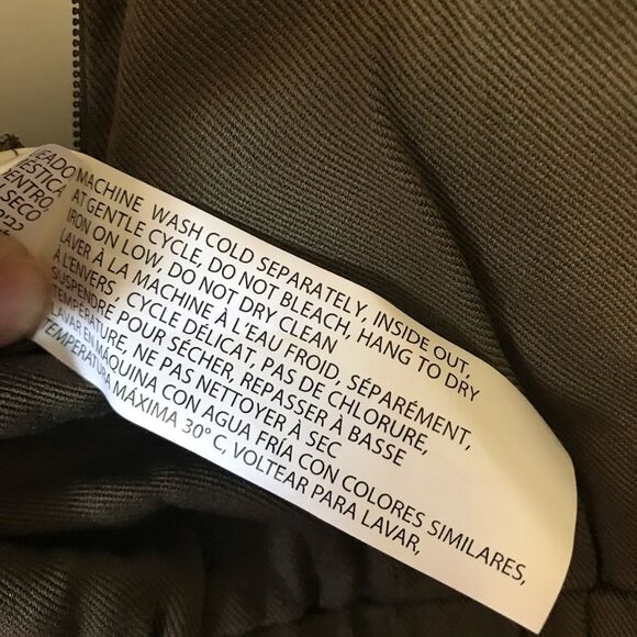 New Dex Khaki Jumpsuit Large Women - Picture 14 of 14